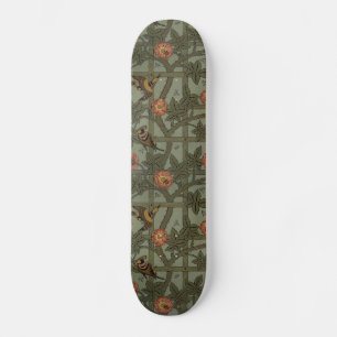 Antique wallpaper William Morris Skateboard