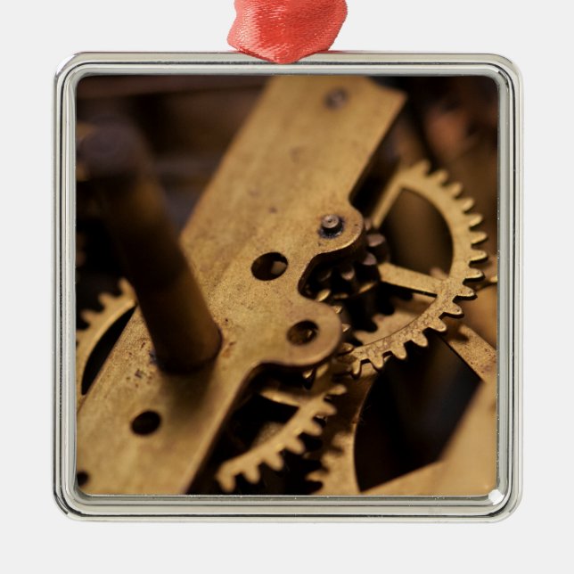 Antique Watch Internal Parts Metal Tree Decoration (Front)