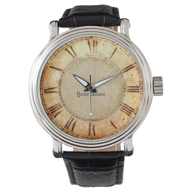 Antique Watch with your Name (Front)