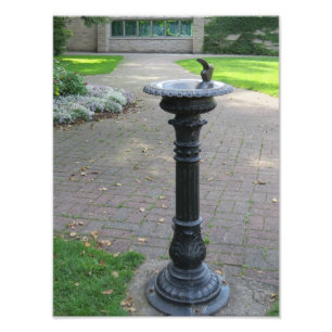 Antique Water Drinking Fountain Photo Print