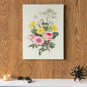 Antique Watercolor Botanical Print