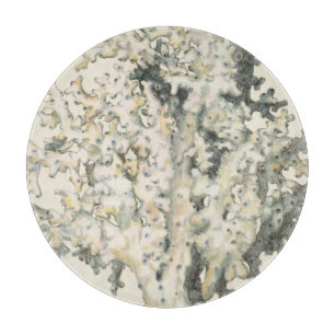 Antique Watercolor Coral Cutting Board