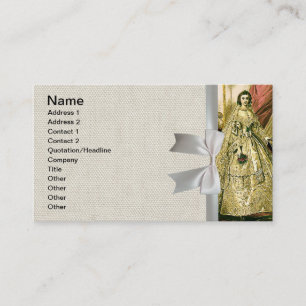Antique Wedding Bridal Business Card