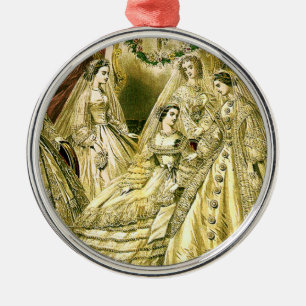 Antique Wedding Bridal Metal Tree Decoration