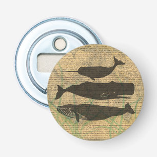 Antique Whale Nautical: Vintage Sea Life Bottle Opener