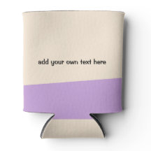 Antique White and Wisteria Purple