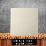 Antique white beige Plain Solid Colour  Tile<br><div class="desc">Antique white beige Plain Solid Colour</div>