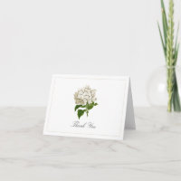 Antique White Hydrangea Bloom Traditional
