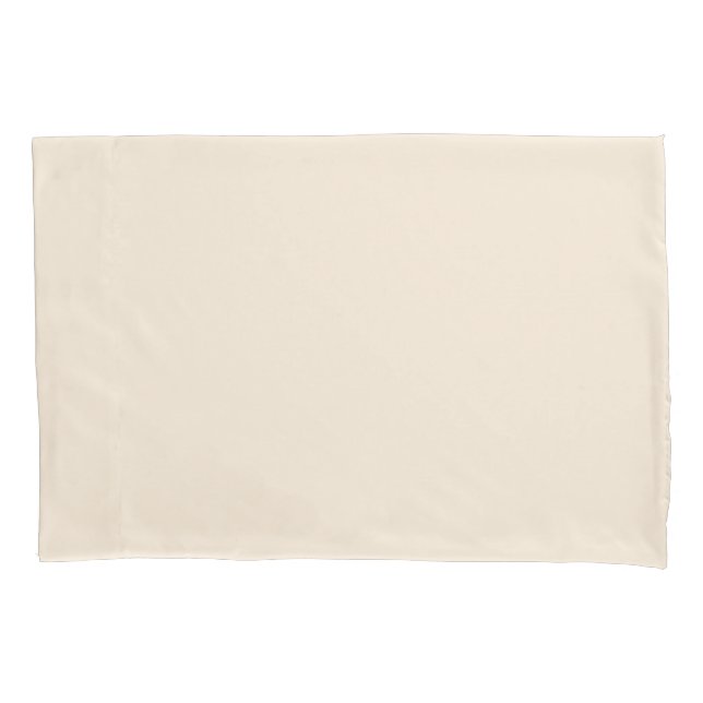 Antique White (solid colour)  Pillowcase (Front)