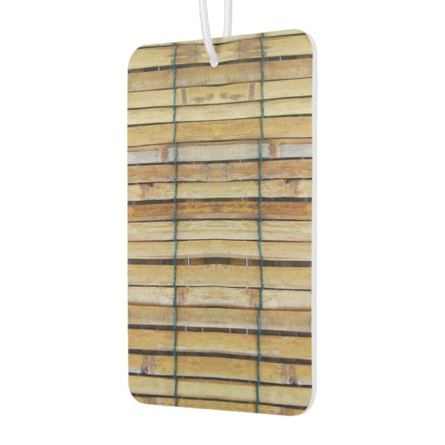 Antique Wooden Timber Wood Slats Car Air Freshener (Left)