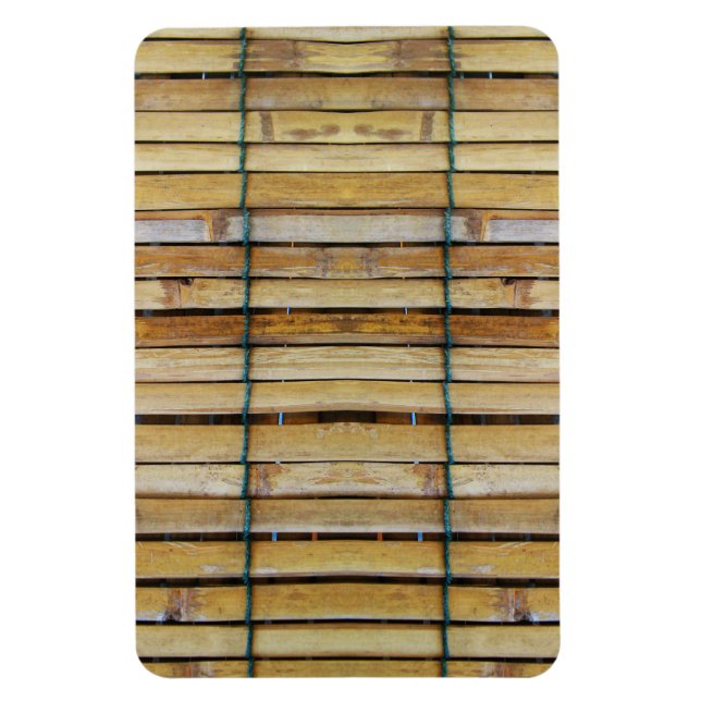 Antique Wooden Timber Wood Slats Magnet (Vertical)