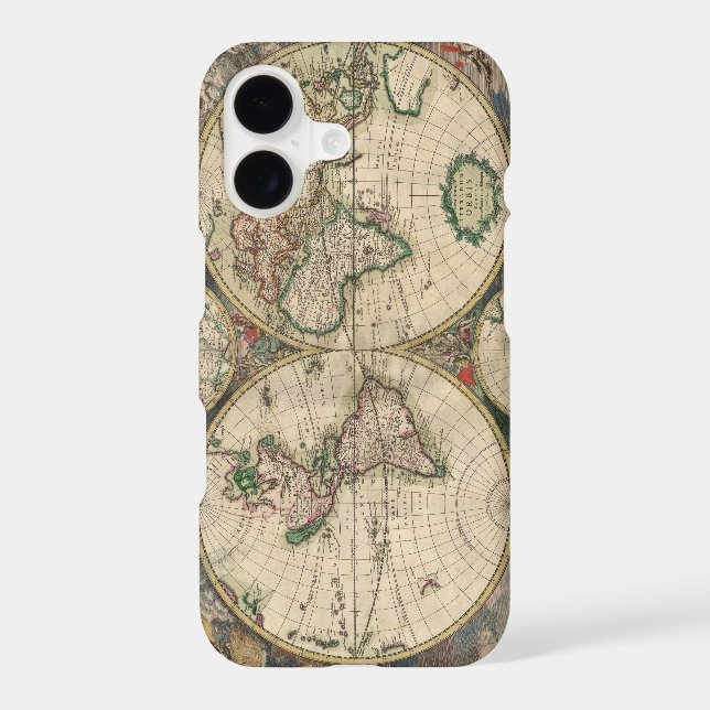 Antique World Map (Back)