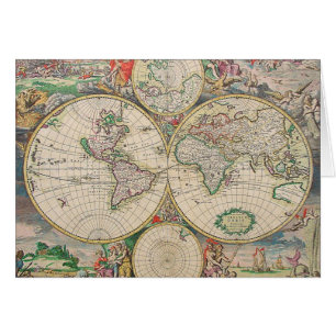 Antique World Map