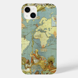 Antique World Map of the British Empire, 1886 Case-Mate iPhone 14 Plus Case