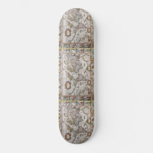 Antique World Map skateboards