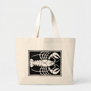 Antique Zodiac Astrology Cancer Totebag Large Tote Bag