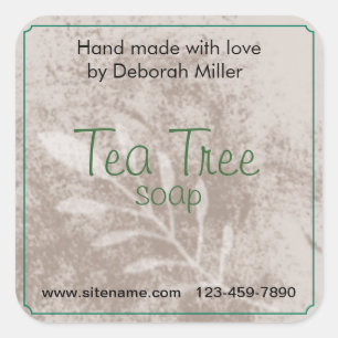 Antiqued Country Jar Package Label