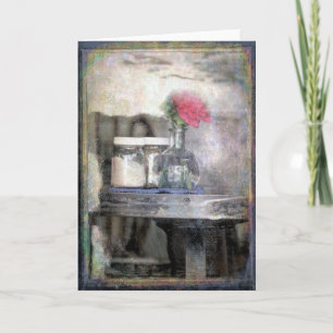 Antiques and memories card