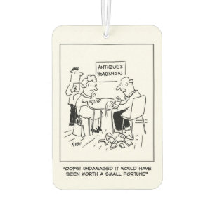 Antiques Expert Drops a Valuable Item Car Air Freshener