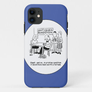 Antiques expert drops a valuable item iPhone 11 case