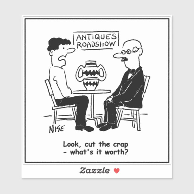 Antiques Expert. What's It Worth Funny Valuation (Sheet)