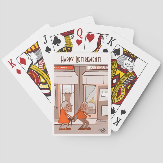 Antiques Playing Cards (Back)