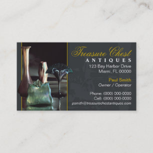 Antiques Shop Business Card