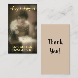 Antiques Store Business Cards