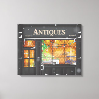 Antiques Store Canvas Print