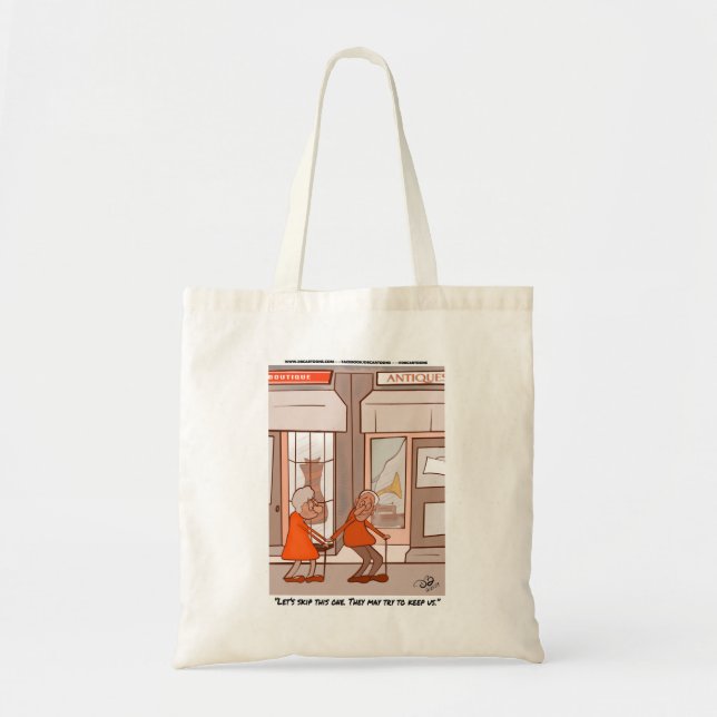 Antiques Tote Bag (Front)