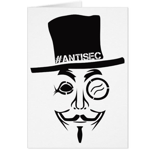 AntiSec AntiSecurity Hacker Logo (Front)