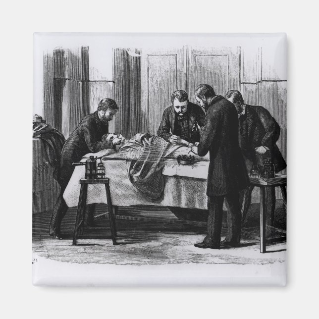 Antiseptic Surgery, 1882 Magnet (Front)