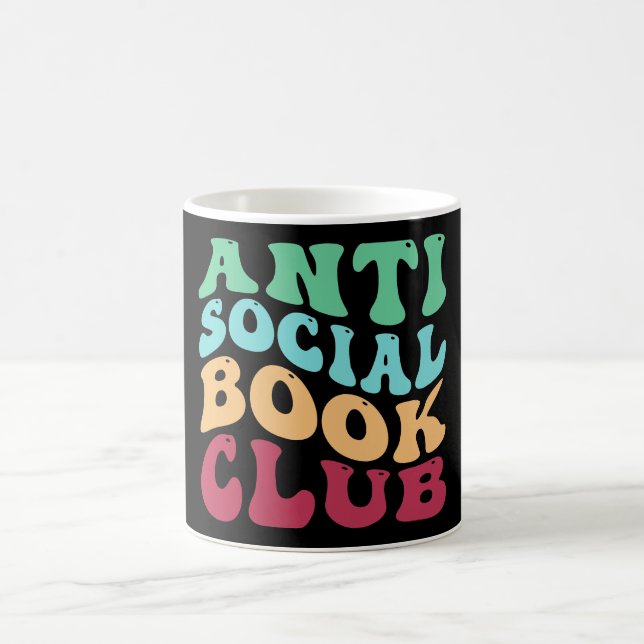 Antisocial Book Club Coffee Mug (Center)