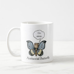 Antisocial Butterfly Mug