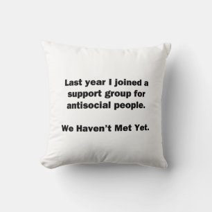 Antisocial Group Cushion