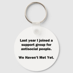Antisocial Group Key Ring