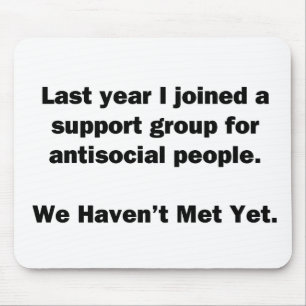 Antisocial Group Mouse Mat