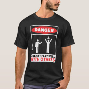 Antisocial Introvert Hate People Anti Social Asoc T-Shirt