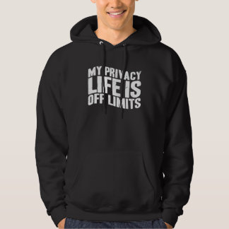 Antisocial My Private Life Is Off Limits Introvert Hoodie