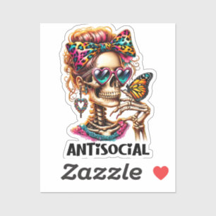 Antisocial Skeleton Lady