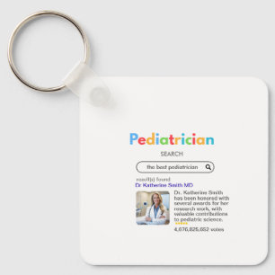 antistress pediatrician Google search result votes Key Ring