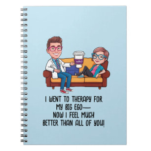 ANTISTRESS psychiatrist THERAPIST doctor Notebook