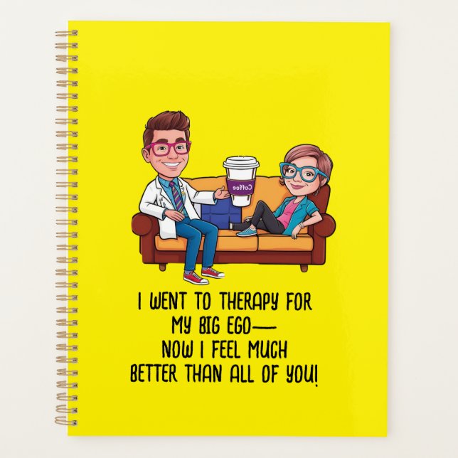 ANTISTRESS psychiatrist THERAPIST MENTAL HEALTH Planner (Front)