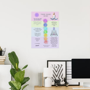 antistress relax calm serenity yoga zen  poster