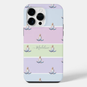 ANTISTRESS YOGA RELAX BOLDE GIRL PASTEL iPhone 14 PRO MAX CASE