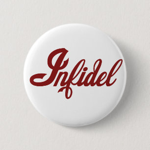 Antitheist 6 Cm Round Badge