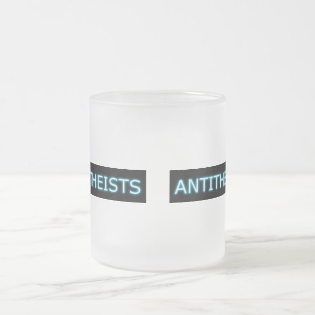 Antitheist Atheist Mugs (Center)