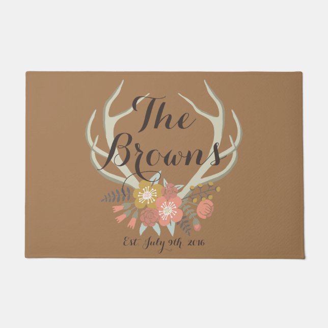 Antler Door Mat (Front)