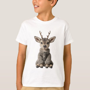Antlered Sweater Deer Kids