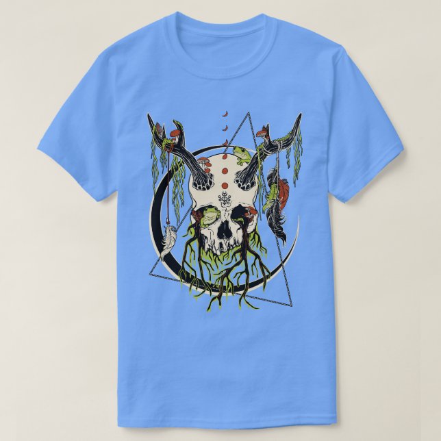 Antlers and Boughs T-Shirt (Design Front)